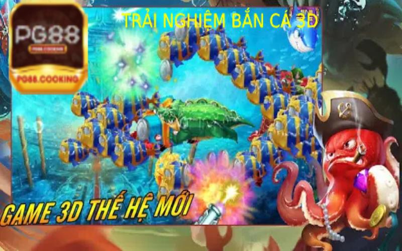 Bắn Cá 3D - Game Săn Cá Với Cơ Hội Nhận Thưởng Lớn Trải Nghiệm Chơi Bắn Cá 3D - Sự Kết Hợp Hoàn Hảo Giữa Giải Trí Và Thư Giãn